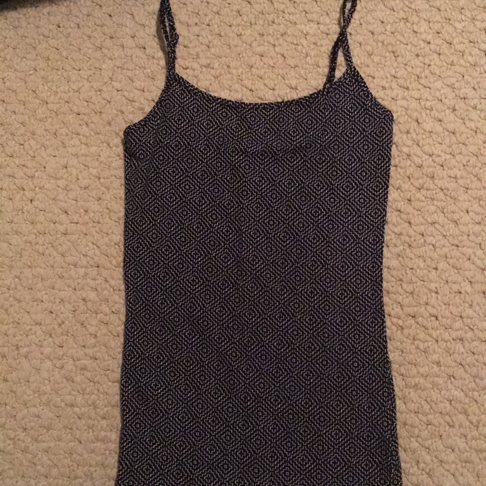 Black and White Patterned Camisole